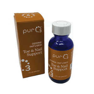 Support clean and healthy looking nails with ozone infused oil. Features easy brush application for targeted toe and nail care.